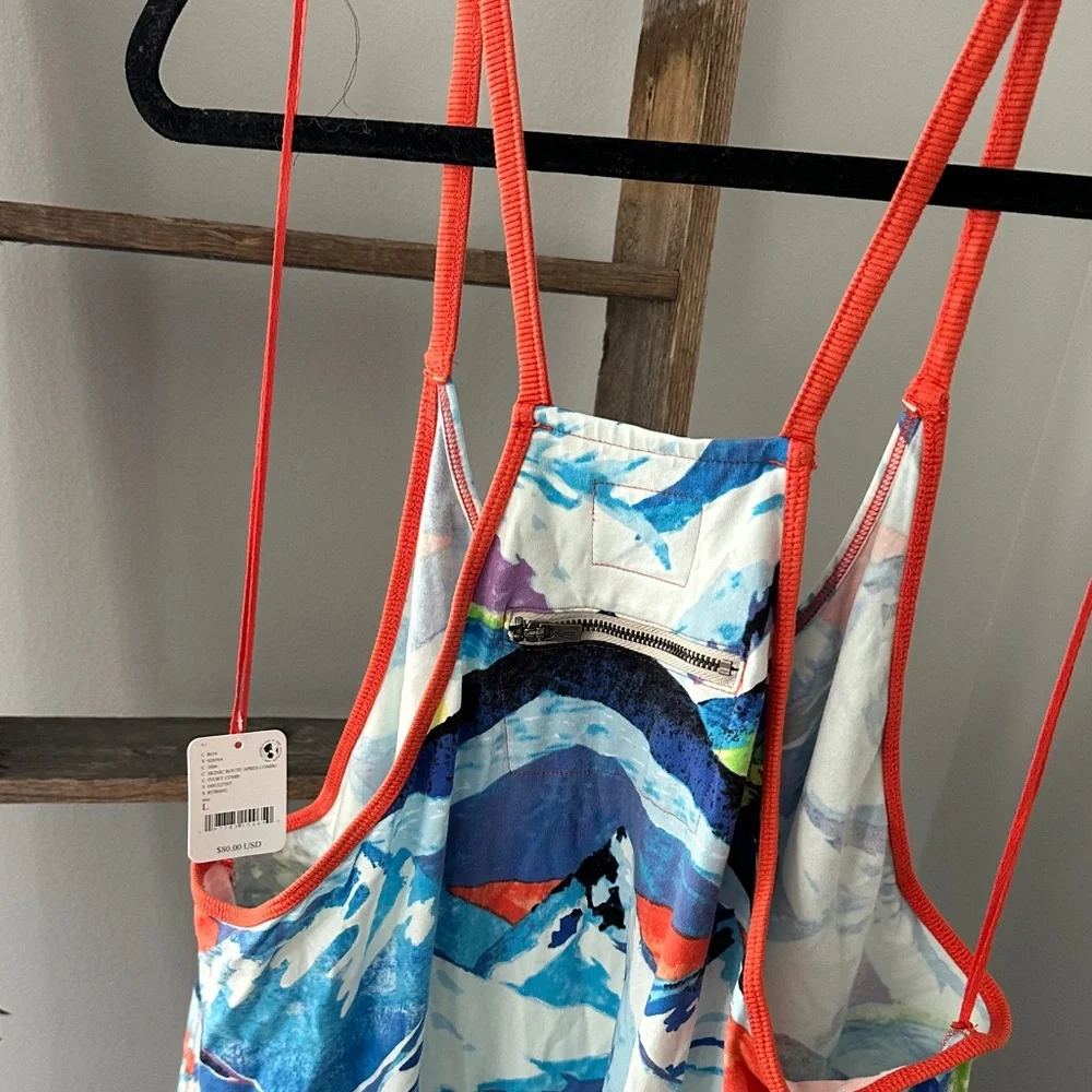 Free people Colorful Mountain Print hot shot onesie - Picture 3 of 3